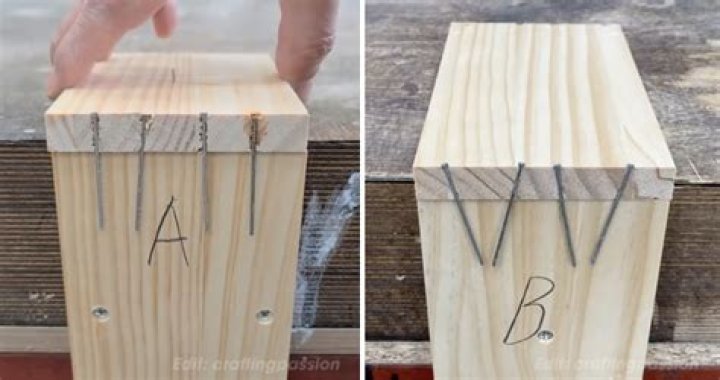 Can you nail into hardwood?