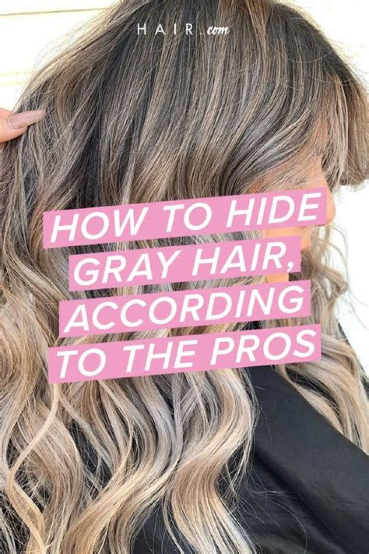 How can I hide my GREY hair?