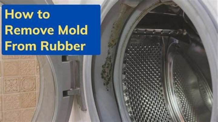 How do you remove mold from a face mask?