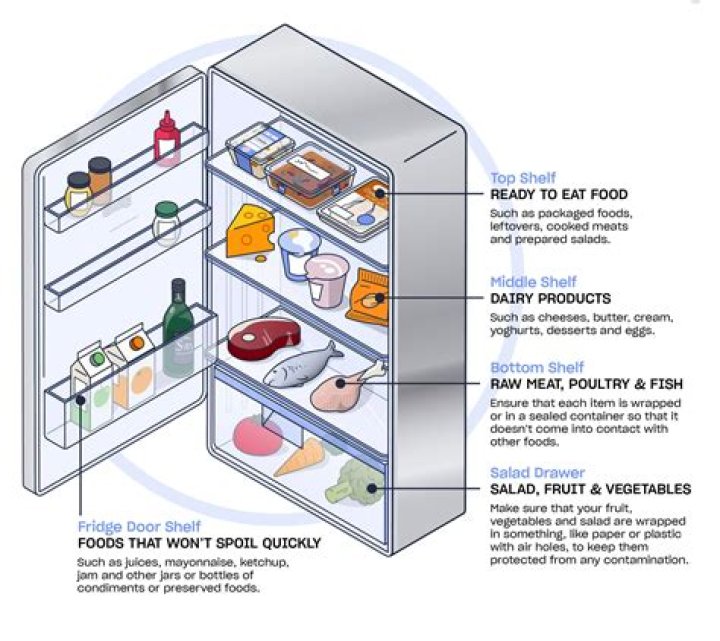 How do you store a fridge in a shed?