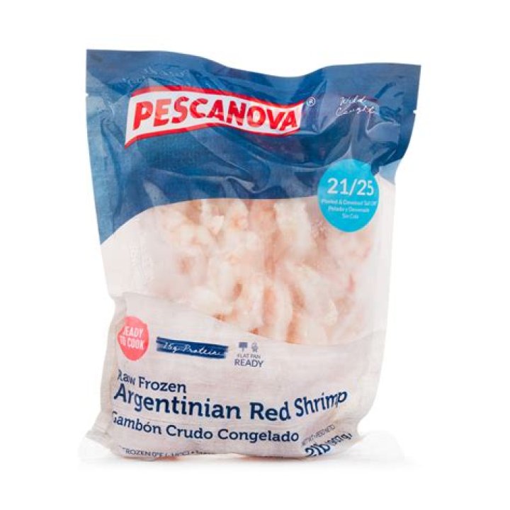 Is frozen shrimp from Argentina safe?