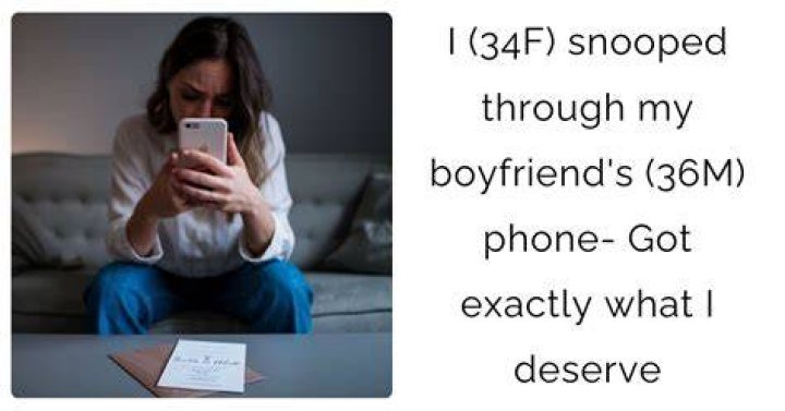 Should I look through my boyfriend's phone?