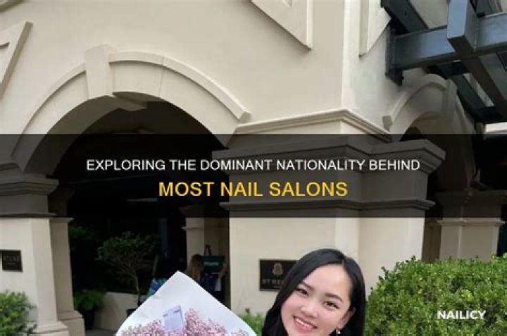 What nationality are most nail salons?