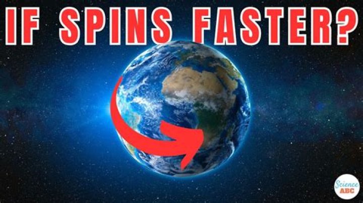 What will happen if the Earth starts rotating at a faster speed?